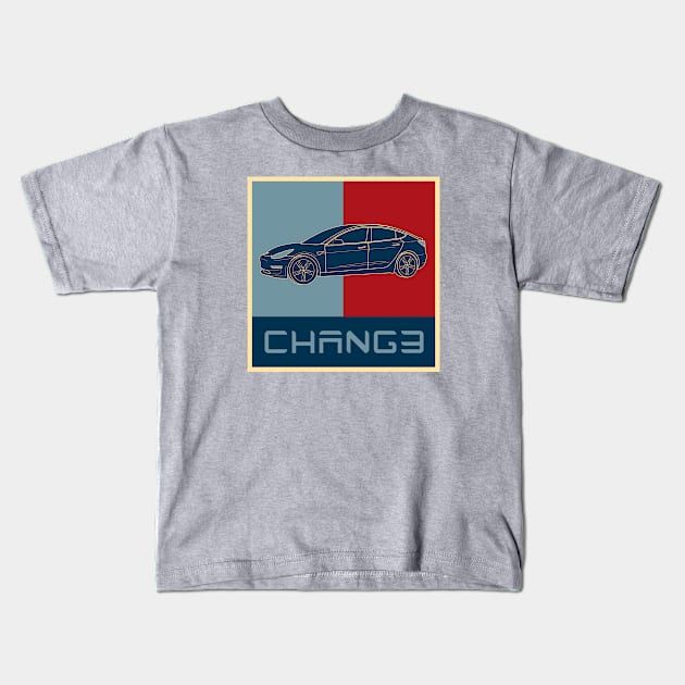 Support Change Kids T-Shirt by Shannon Marie